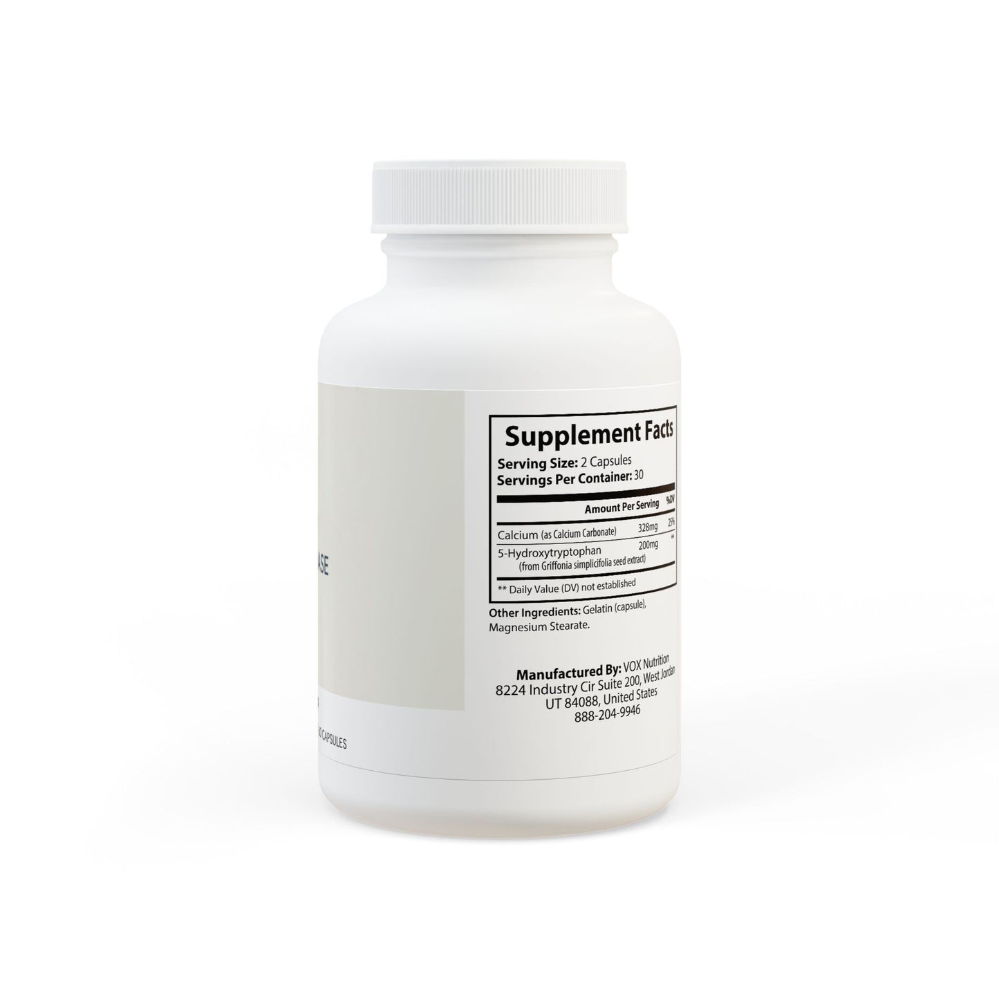 SERAPHASE 5-HTP Supplement (60 Capsules)